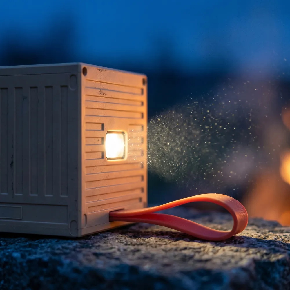 מטען נייד עוצמי 60000mAh עם פנס LED — מקרוב